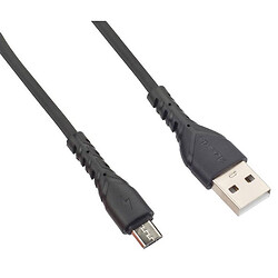 USB кабель Proda PD-B47m, MicroUSB, 1.0 м., Чорний