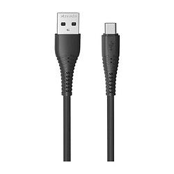 USB кабель Proda PD-B85a, Type-C, 1.0 м., Чорний
