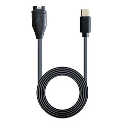 USB кабель SK Garmin Fenix 5 / Fenix 5S / Fenix 5X Plus / Fenix 6 / Fenix 6s / Fenix 6x Pro, 1.0 м., Чорний