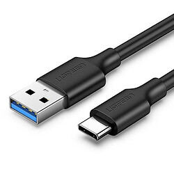 USB кабель Ugreen US184, Type-C, 2.0 м., Чорний