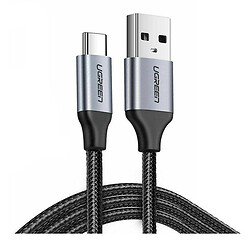 USB кабель Ugreen US288, Type-C, 1.0 м., Чорний