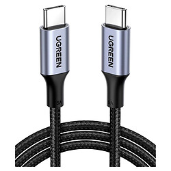 USB кабель Ugreen US316, Type-C, 2.0 м., Сірий
