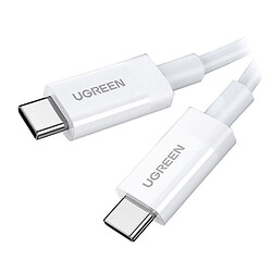 USB кабель Ugreen US506, Type-C, 0.8 м., Білий