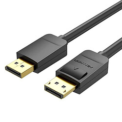 Кабель Vention DisplayPort-DisplayPort HACBG, 1.5 м., Чорний