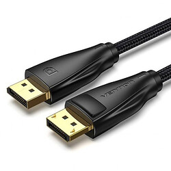 Кабель Vention DisplayPort-DisplayPort HCCBG, 1.5 м., Чорний