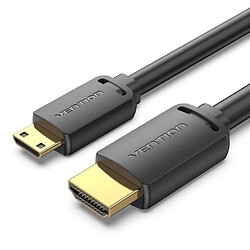 Кабель Vention HDMI - microHDMI AGIBH, 2.0 м., Черный