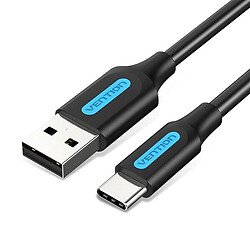 USB кабель Vention COKBF, Type-C, 1.0 м., Чорний