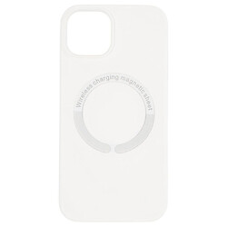 Чохол (накладка) Apple iPhone 13 Pro, Silicone Classic Case, MagSafe, Білий