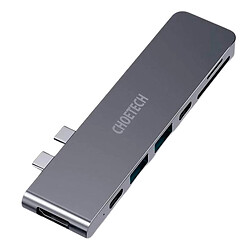 USB Hub Choetech HUB-M14, Сірий