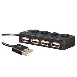 USB Hub Frime FH-20010, Черный