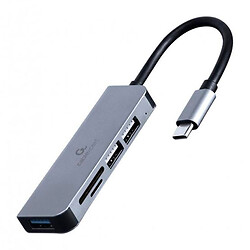 USB Hub Cablexpert UHB-CM-CRU3P1U2P2-01, Сірий