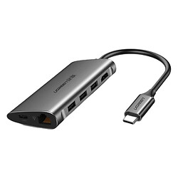USB Hub Ugreen CM121, Сірий