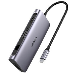 USB Hub Ugreen CM179, Серый