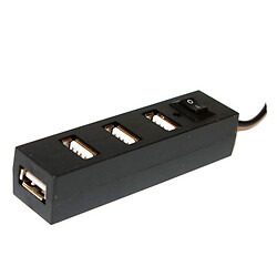 USB Hub Voltronic YT-HUB4-B, Чорний