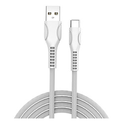 USB кабель ColorWay CBUC029, Type-C, 1.0 м., Белый