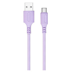 USB кабель ColorWay CBUC044, Type-C, 1.0 м., Фиолетовый