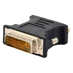 Адаптер Cablexpert A-DVI-VGA-BK, DVI, VGA, Чорний