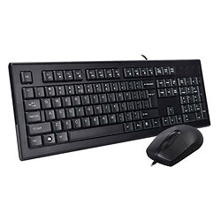 Клавіатура та миша A4Tech KR-8572S, Чорний