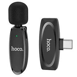 Микрофон петличный Hoco L15, Черный