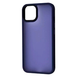 Чохол (накладка) Apple iPhone 14 Plus, Wave Matte Colorful Case, Dark Purple, Фіолетовий