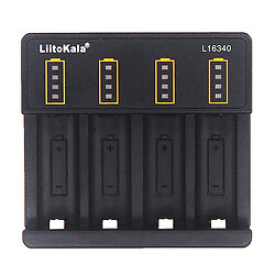 Розумний зарядний пристрій LiitoKala Lii-L16340, Чорний