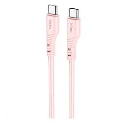 USB кабель Hoco X97 Crystal Color, Type-C, 1.0 м., Розовый