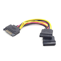 Кабель Cablexpert CC-SATAM2F-01, SATA, 0.15 м.