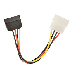 Кабель Gembird CC-SATA-PS, Molex, SATA, 0.15 м.