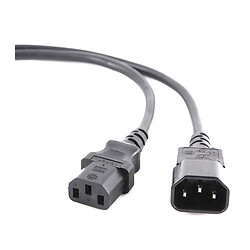 Сетевой кабель питания Cablexpert PC-189, 3.0 м., Черный