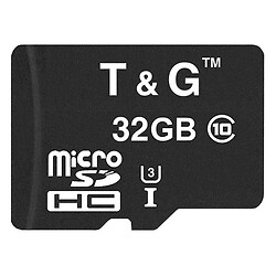 Карта пам'яті T&G MicroSDHC UHS-I U3, 32 Гб.