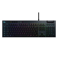 Клавіатура Logitech G815 Gaming Mechanical GL Tactile, Чорний