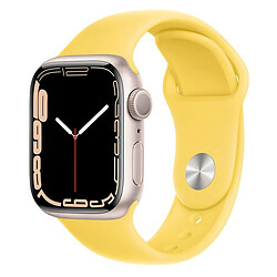 Ремінець Apple Watch 38 / Watch 40, Hoco iWatch WA01, Light Lemon, Жовтий