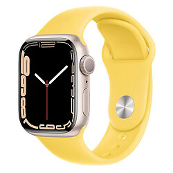 Ремінець Apple Watch 42 / Watch 44, Hoco iWatch WA01, Light Lemon, Жовтий