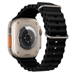 Ремінець Apple Watch 42 / Watch 44, Hoco iWatch WA12, Чорний
