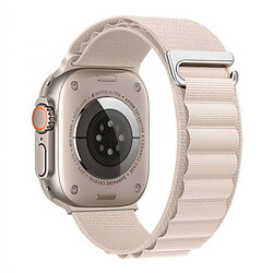 Ремінець Apple Watch 38 / Watch 40, Hoco iWatch WA20, Starlight, Білий