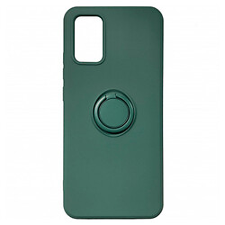 Чехол (накладка) Samsung A025 Galaxy A02S / M025 Galaxy M02s, Ring Color, Dark Green, Зеленый