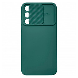 Чехол (накладка) Samsung A346 Galaxy A34 5G, Soft TPU Armor CamShield, Dark Green, Зеленый