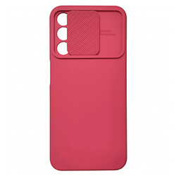 Чохол (накладка) Samsung M146 Galaxy M14, Soft TPU Armor CamShield, Wine Red, Червоний