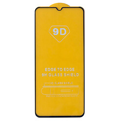 Захисне скло Samsung A015 Galaxy A01 / M015 Galaxy M01, Full Glue, 9D, Чорний