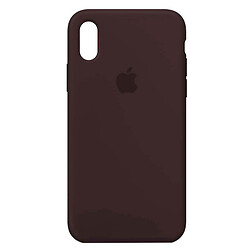 Чохол (накладка) Apple iPhone X / iPhone XS, Original Soft Case, Cocoa, Сірий