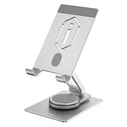 Держатель (Холдер) WiWU ZM107 Desktop Rotation Stand, Серебряный