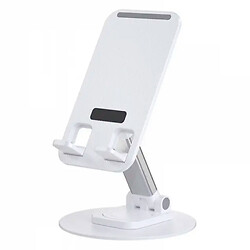 Держатель (Холдер) WiWU ZM109 Desktoop Rotation 360 Stand, Белый