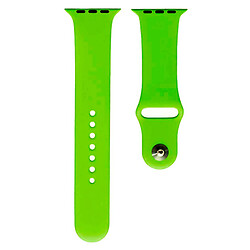 Ремінець Apple Watch 38 / Watch 40, Silicone WatchBand, Party Green, Зелений