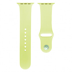 Ремінець Apple Watch 42 / Watch 44, Silicone WatchBand, Mellow Yellow, Жовтий