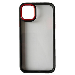 Чехол (накладка) Apple iPhone 13 Pro, Crystal Case Guard, Black-Red, Черный