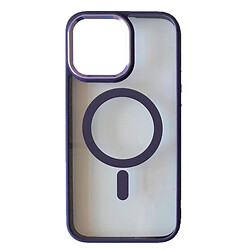 Чохол (накладка) Apple iPhone 14 Plus, Cristal Case Guard, Deep Purple, MagSafe, Фіолетовий