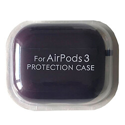 Чохол (накладка) Apple AirPods 3 / AirPods 4 mini, Silicone Classic Case, Фіолетовий