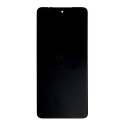 Дисплей (екран) Motorola XT2255 Moto G72, З сенсорним склом, З рамкою, Amoled, Чорний