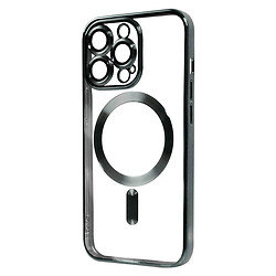 Чохол (накладка) Apple iPhone 12 Pro, FIBRA Chrome, MagSafe, Чорний