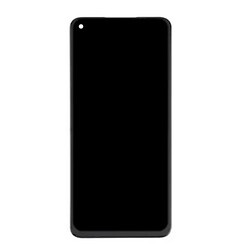 Дисплей (экран) OPPO Realme 8 5G / Realme Narzo 30 5G, Original (100%), С сенсорным стеклом, Без рамки, Черный